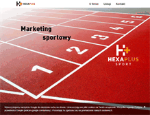 Tablet Screenshot of hexa-plus.com